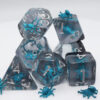 Teal Octopus RPG Dice Set