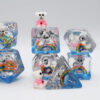 Rainbow & Teddy RPG Dice Set