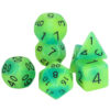 Glow in the Dark - Blue and Green RPG Di