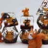 Squirrel RPG Dice Set