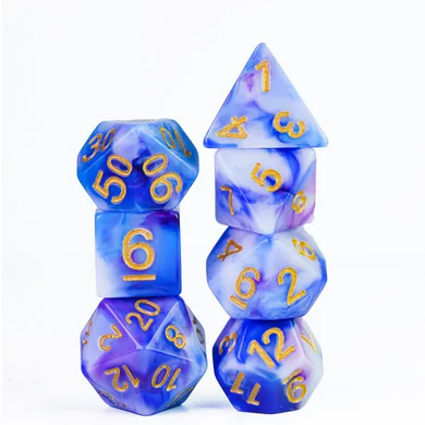 Neptune Chill RPG Dice Set