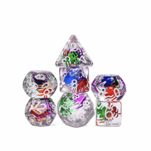 Spider Swarm RPG Dice Set