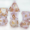 Sakura Petals RPG Dice Set