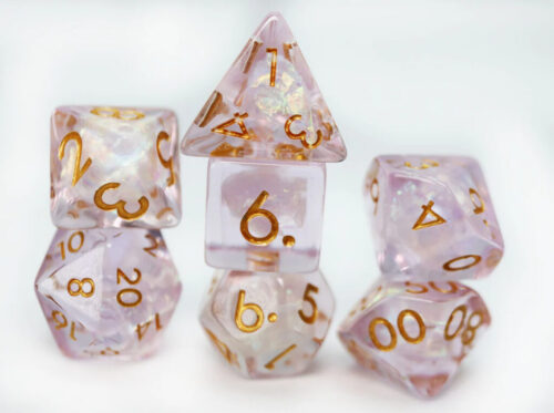 Sakura Petals RPG Dice Set