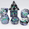 Turquoise Koi RPG Dice Set