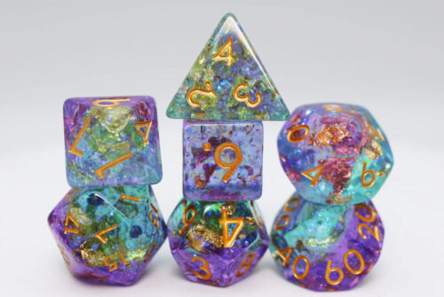 Reminisce RPG Dice Set (assortiment – willekeurige uitvoering)