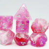 Flushed Frost RPG Dice Set (assortiment – willekeurige uitvoering)