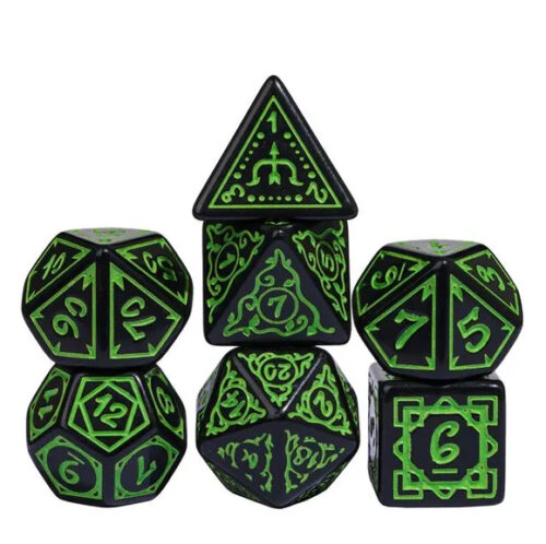 Cryptic Knots: Verdant RPG Dice Set