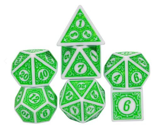 Motif: Leafy RPG Dice Set