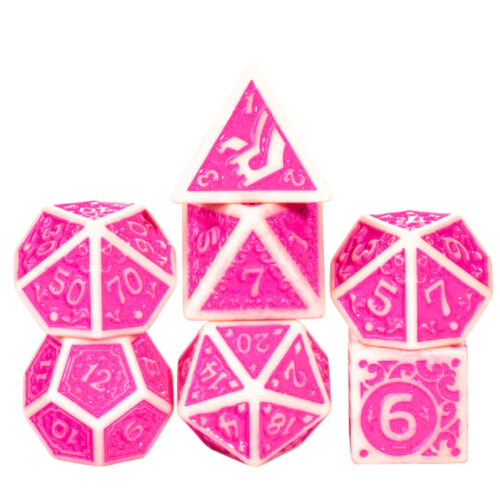 Fuscia Depths RPG Dice Set