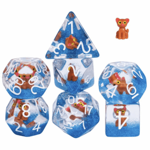 Honey the Cat RPG Dice Set
