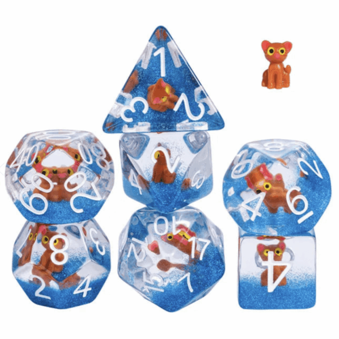 Honey the Cat RPG Dice Set