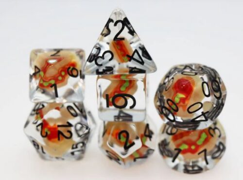 Hot Dog RPG Dice Set