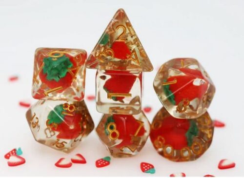 Wild Strawberries RPG Dice Set