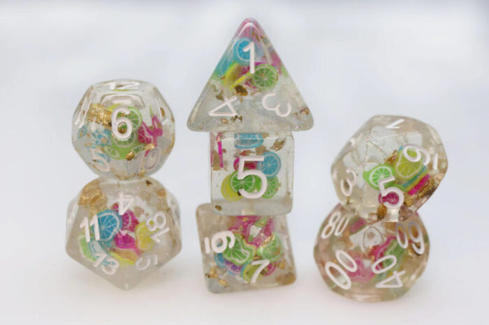 Tropical Punch RPG Dice Set