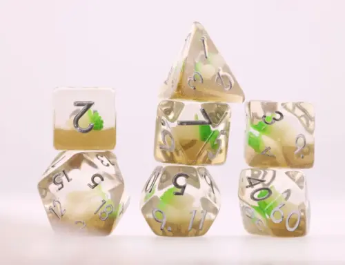 Crunchy Cabbage RPG Dice Set