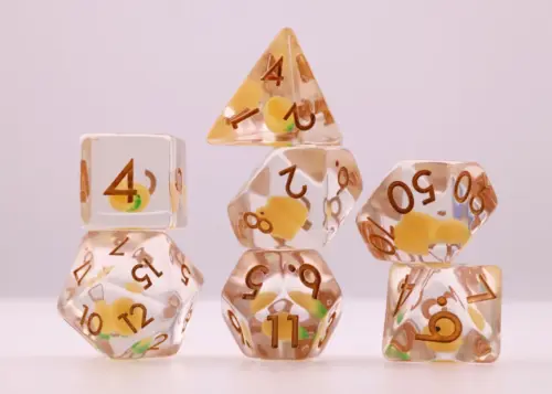 Juicy Mango RPG Dice Set