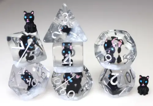 Salem the Familiar RPG Dice Set