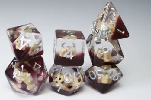 Running Rhino RPG Dice Set