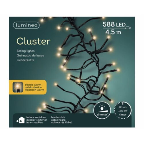 Kerst Cluster Binnen/Buiten Warm