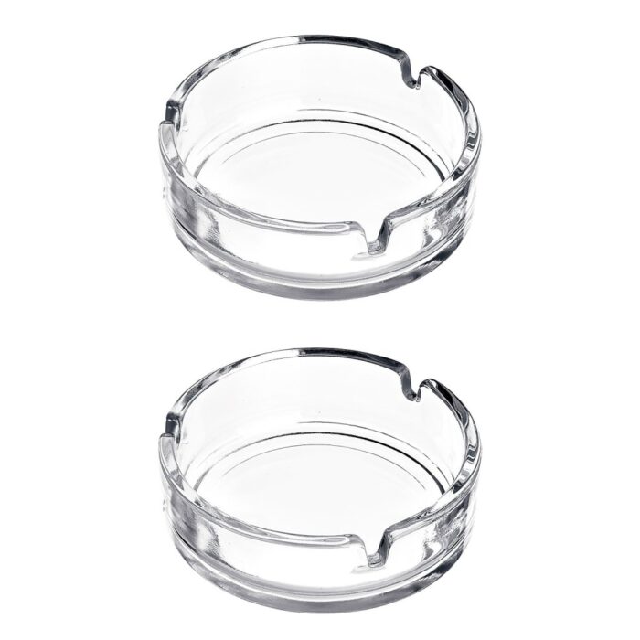 Asbak Glas - 2 Stuks