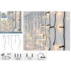 Kerst Kest Ijspegelverlichting 360 Led Warm Wit Buiten 1200X52Cm, Ip44 Adapter Ce/Kema