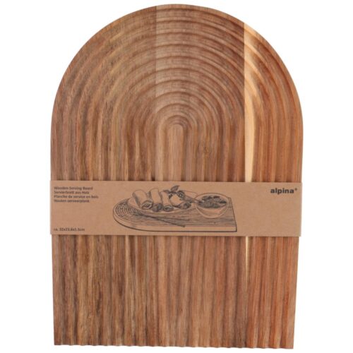 Serveerplank hout 32x23,6x1,5 cm acacia hout
