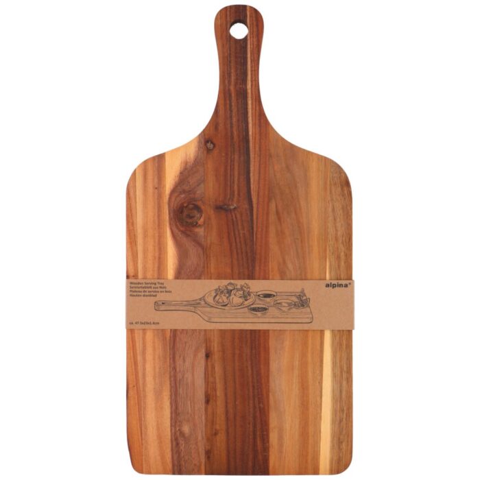 Serveerplank hout 47,5x23x1,4 cm acacia hout