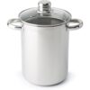 Asperge pastapan RVS 21x16cm