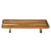 Serveerplank hout 38,3x20,5x5,5cm acacia hout