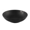 Bord diep 20,5cm mat zwart
