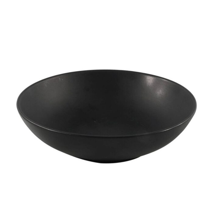 Bord diep 20,5cm mat zwart