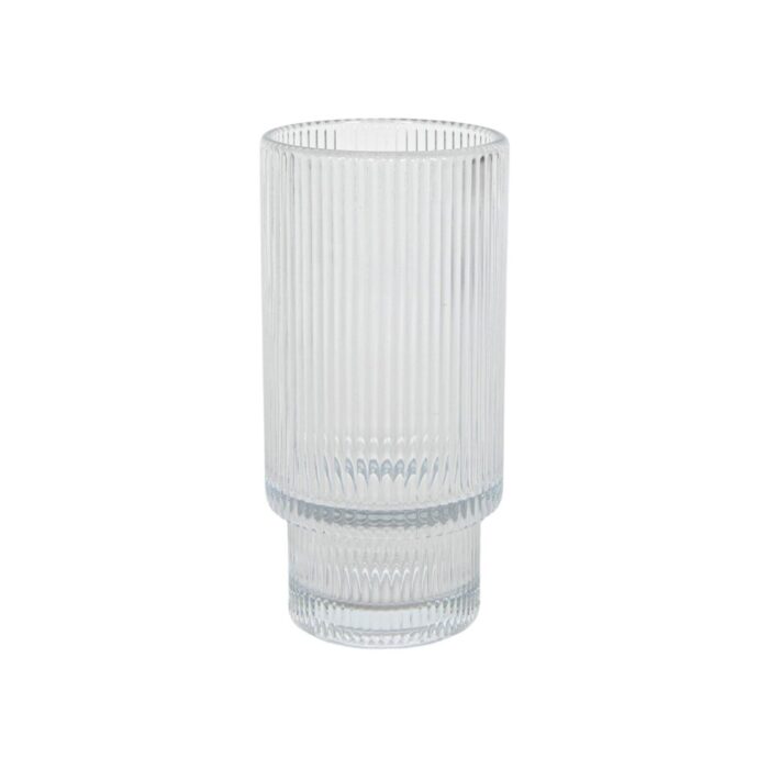 Glas Lines clear stapelbaar Ø 7,7x14 cm 460 ml