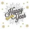 Servetten New Year 33 x 33 cm