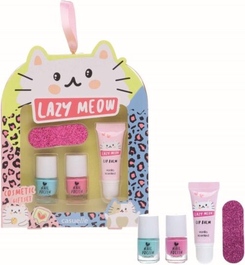 Lazy Meow Cosmetische Geschenkset (assortiment – willekeurige uitvoering)