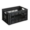 Square vouwkrat Heavy Duty 45L zwart
