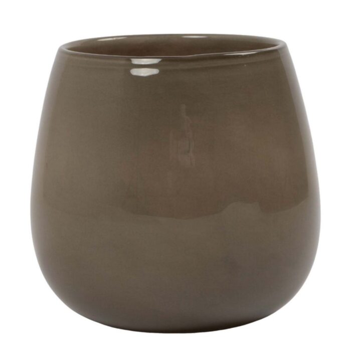 Vaas tove solid taupe h17,5 d18