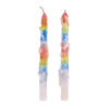 Kaars Multicolor - Set Van 2 - 26 CM
