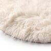 Vloerkleed Niek Ø40 cm Snow White