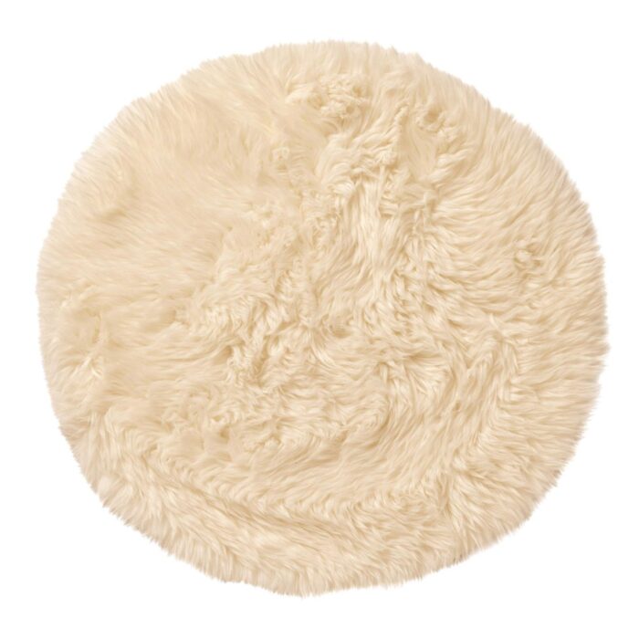 Vloerkleed Niek Ø40 cm Bleached Sand