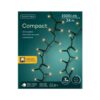 LED compact lights steady groen/klassiek warm L.3400cm