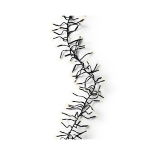LED cluster lights zwart/warm wit L.260cm