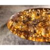 LED cluster lights zwart/warm wit L.260cm