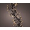 LED cluster lights zwart/klassiek warm L.130cm