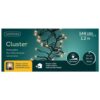 LED cluster lights zwart/klassiek warm L.130cm