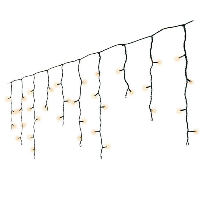 LED icicle lights 8 functie twinkel effect buiten L.1100cm