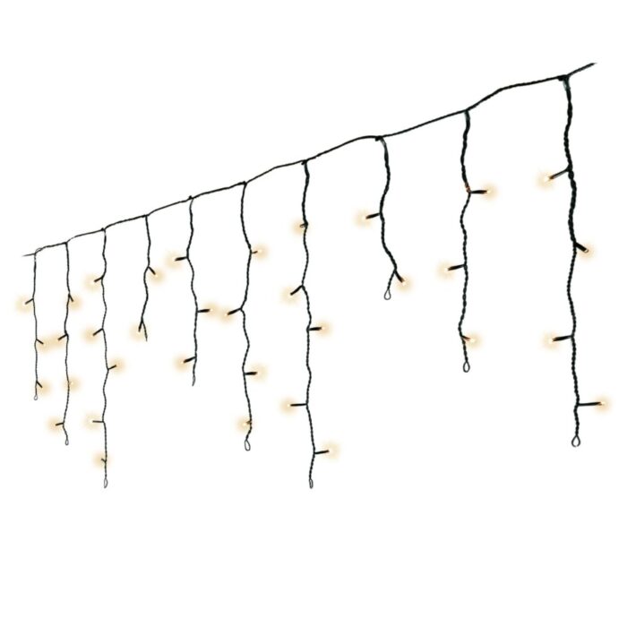 LED icicle lights 8 functie twinkel effect buiten L.500cm