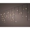 LED icicle lights 8 functie twinkel effect buiten L.500cm