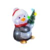 LED pinguïn acryl penguins steady BO buiten  2assL.17cm x W.17.5cm x H.26cm