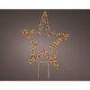 Micro LED stake light wicker steady buitenL.1 cm x W.48cm x H.54cm